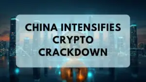 China crypto crackdown